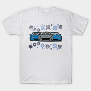 MX5 Miata Christmas T-Shirt